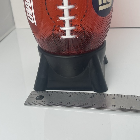 New York Giants NFL Football Style Battery Powered Night Light Boelter Brand - Picture 9 of 11
